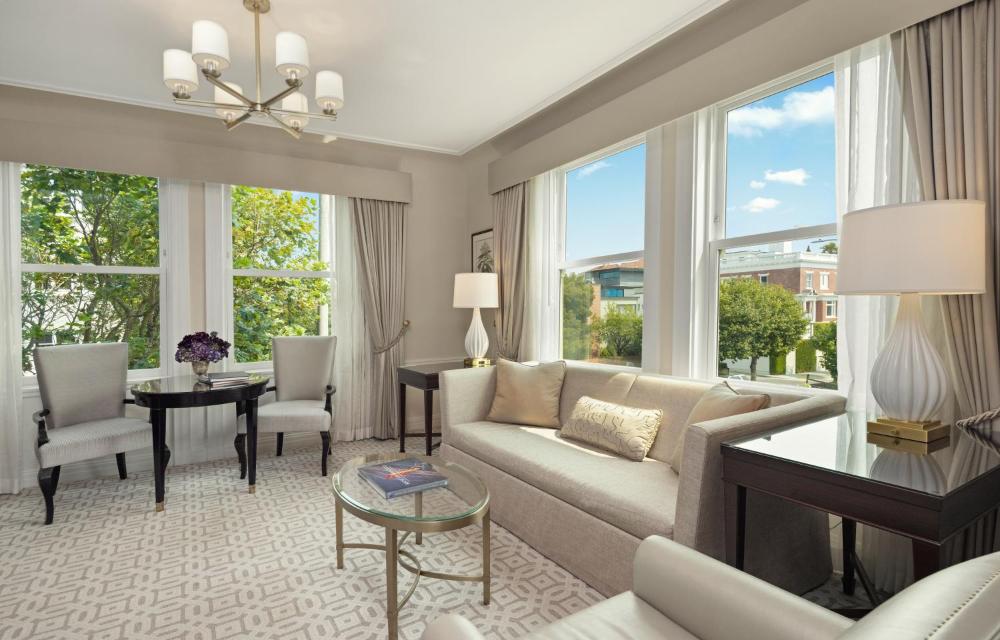 Two-Bedroom Suite with City View interior